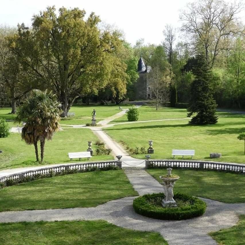 Chateau De Mornay Saint-Pierre-de-l'Isle Buitenkant foto