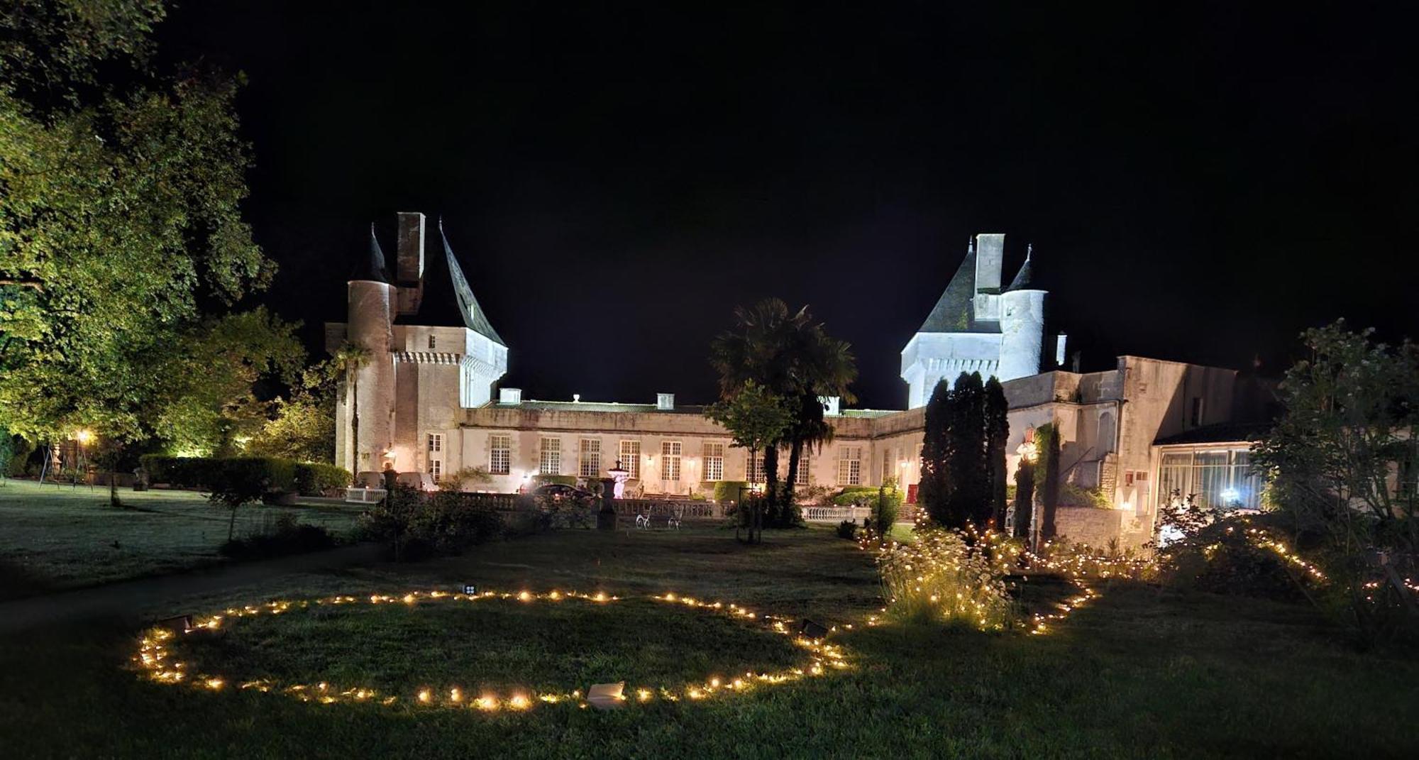 Chateau De Mornay Saint-Pierre-de-l'Isle Buitenkant foto