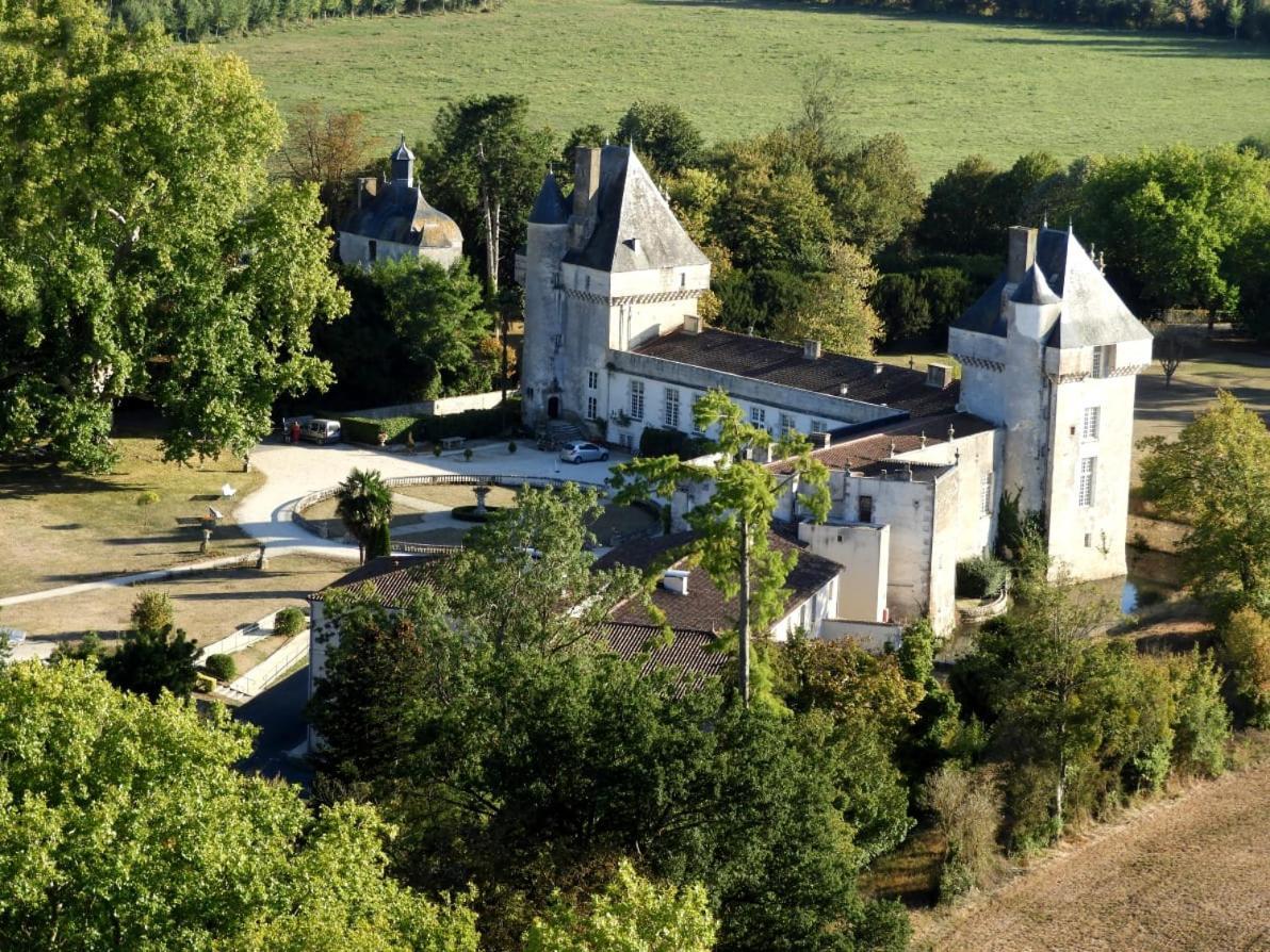 Chateau De Mornay Saint-Pierre-de-l'Isle Buitenkant foto